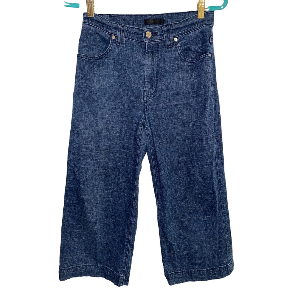7 for all mankind cropped denim jeans, size 27